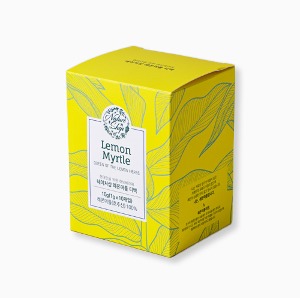 네이처샵 레몬차 레몬머틀 카페인제로 10포/종이박스(티백 개별포장)